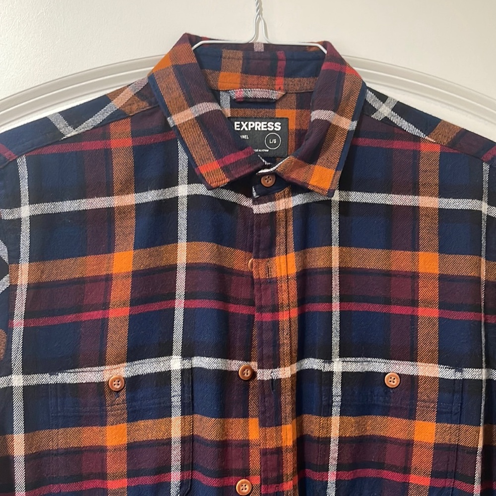 Express mens flannel shirt